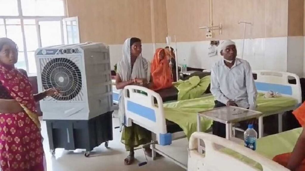 सात घायल अस्पताल में भर्ती
