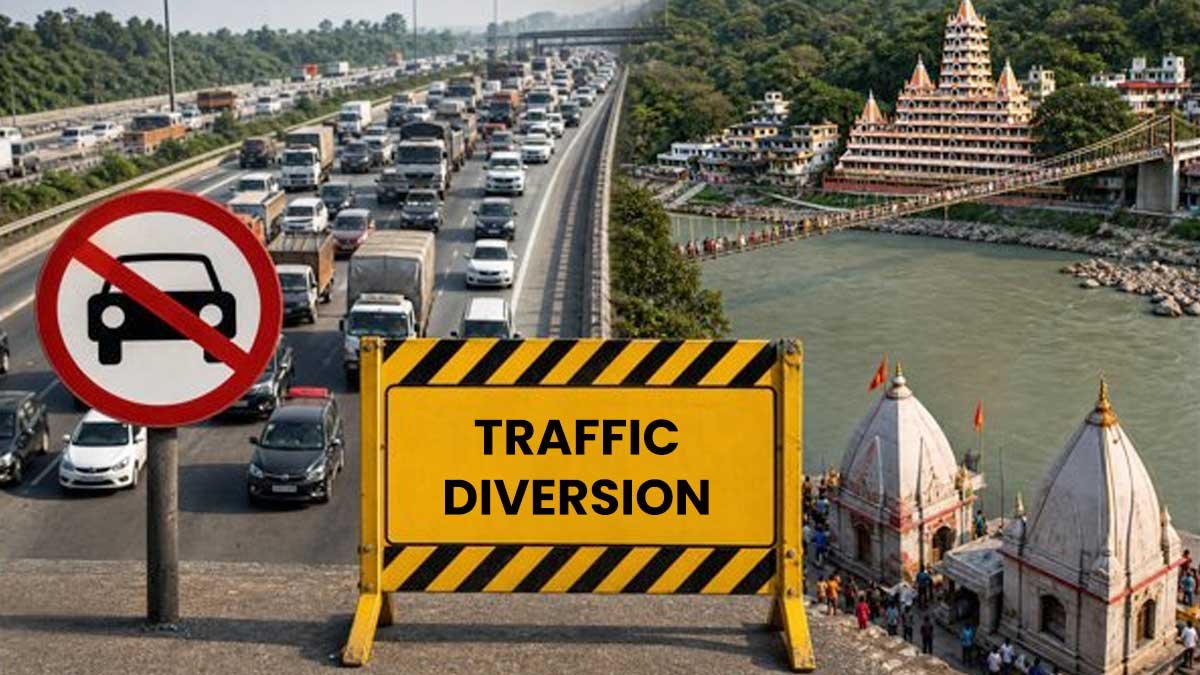 amroha police kanwar yatra traffic diversion plan 2026