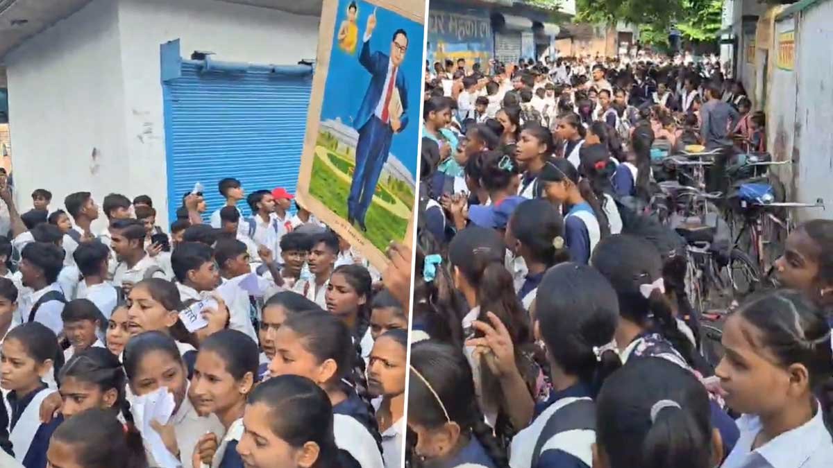 gen alpha students protest fatehpur news up