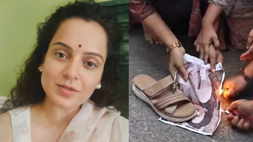 ‘कंगना माफी मांगो’ के नारों से गूंजा लखनऊ, Gen-Z विवाद पर कांग्रेस का प्रदर्शन; एक्ट्रेस ने दी सफाई