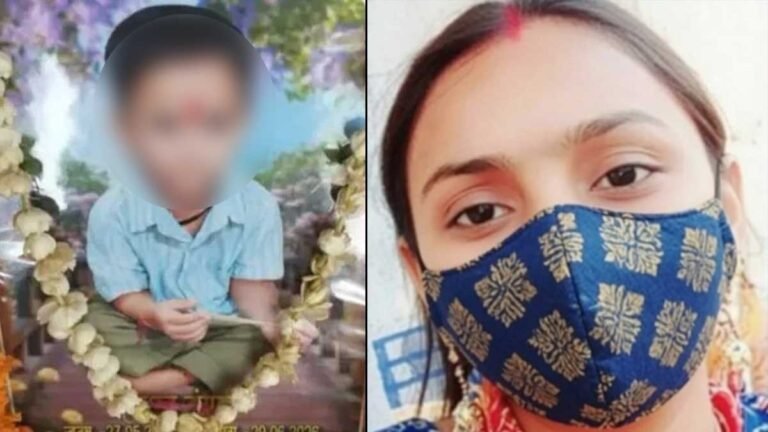 mathura news mother killed son case rohit phone confession