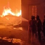 moradabad news rani nangal warehouse fire 30 godowns
