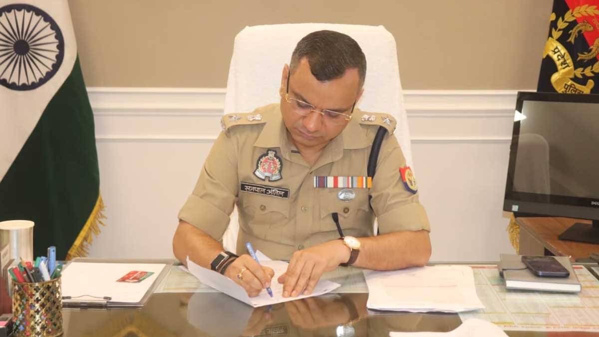 moradabad police heavy vehicle challan drive july 2026