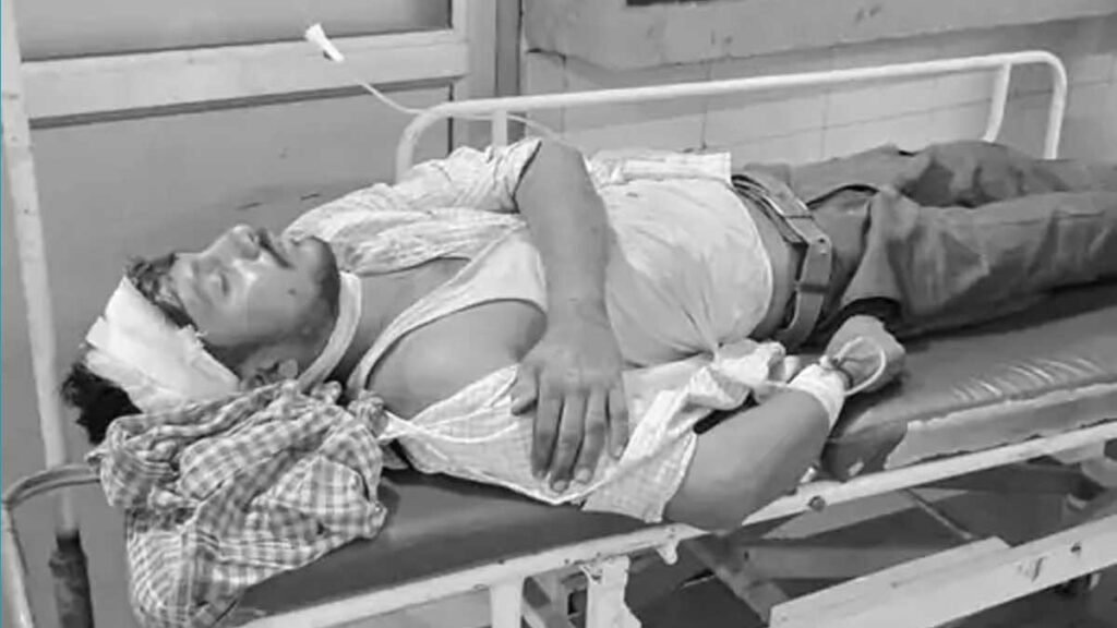 एक युवक घायल, अस्पताल में चल रहा इलाज
