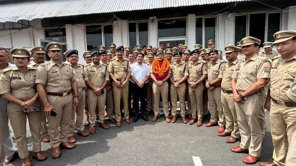 Sambhal SP KK Bishnoi Farewell