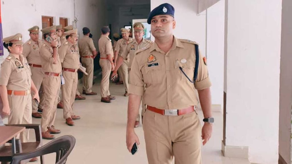 Superintendent of Police Amroha Lakhan Singh Yadav