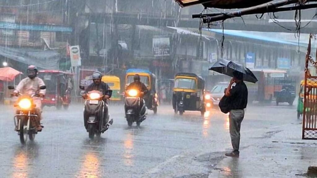57 जिलों में बारिश का येलो अलर्ट