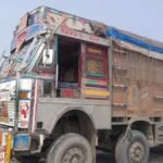 aligarh accident news highway canter two killed