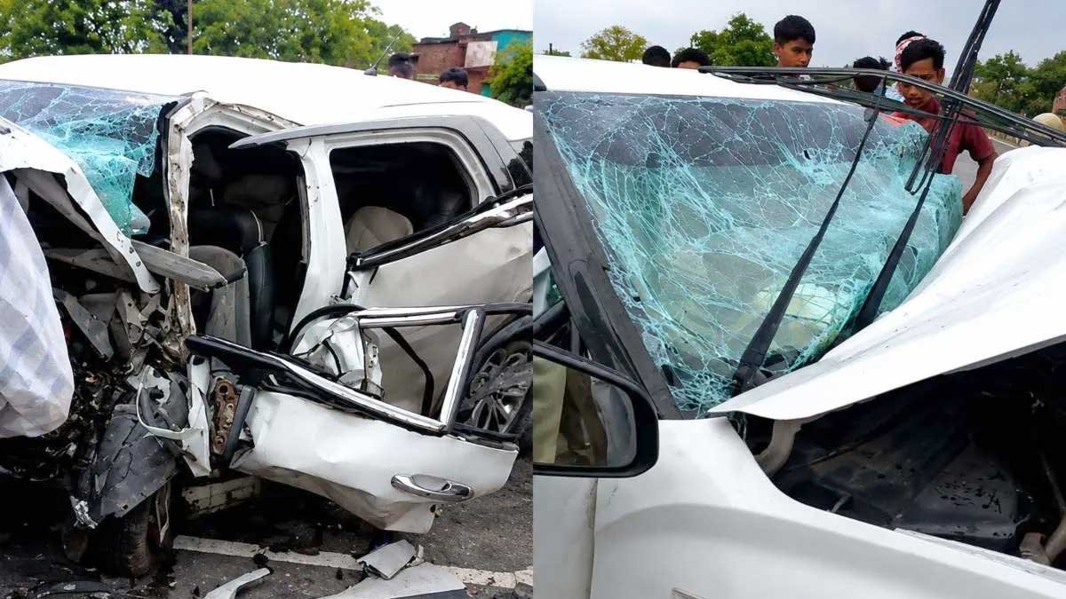 atiq son aban death jhansi road accident