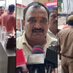 bjp shiv sena leaders clash threat moradabad news