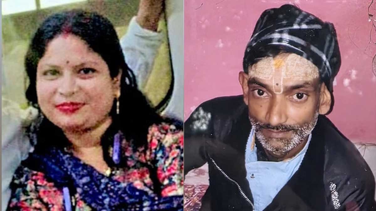 husband murder wife daughter mathura crime news