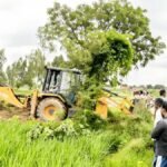 mahishmati river encroachment removal sambhal news