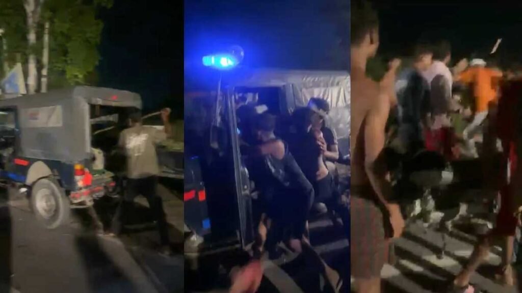 मेरठ में कांवड़िए आपस में भिड़े: बाइक टकराने पर हुई झड़प, पुलिस जीप से खींचकर युवक पर बरसाए डंडे