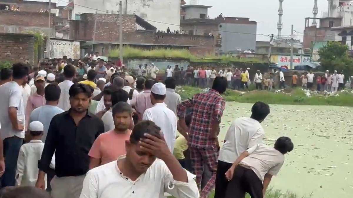 missing amayra body found pond amroha news