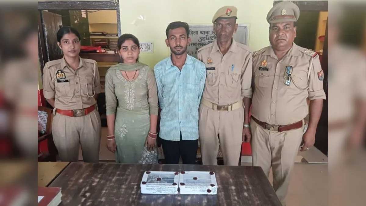 moradabad news lootri bride lover arrest 10 lakh