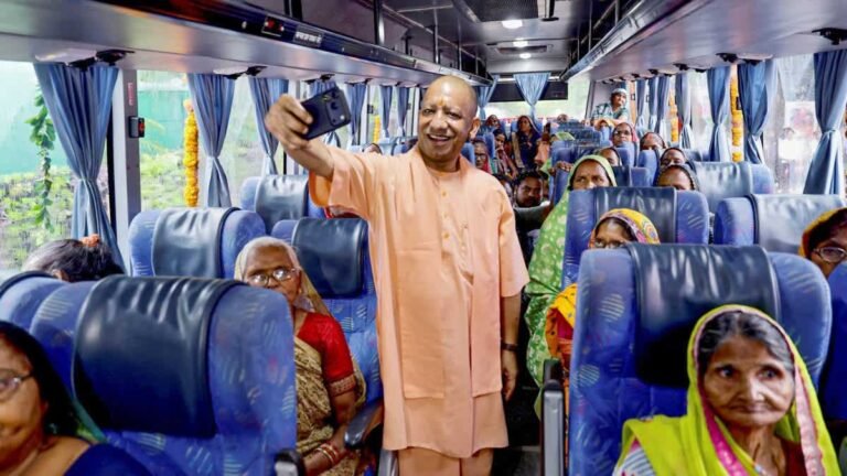 raksha bandhan free bus travel congress yogi government