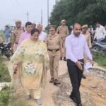 up breaking news gagan river temporary bridge in 15 days
