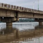 up flood alert river water level rise