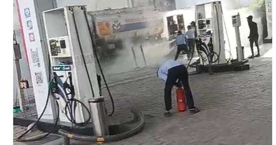 घनी आबादी के बीच टला बड़ा खतरा