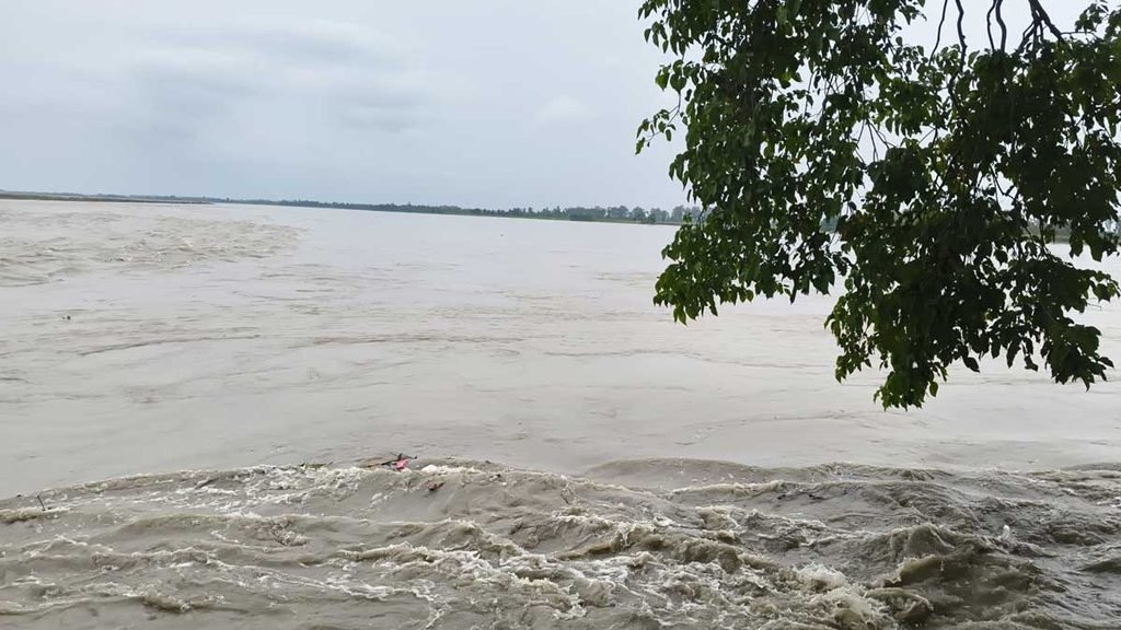 Amroha Ganga Water Level