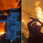 Amroha News battery factory fire lakhon ka nuksan