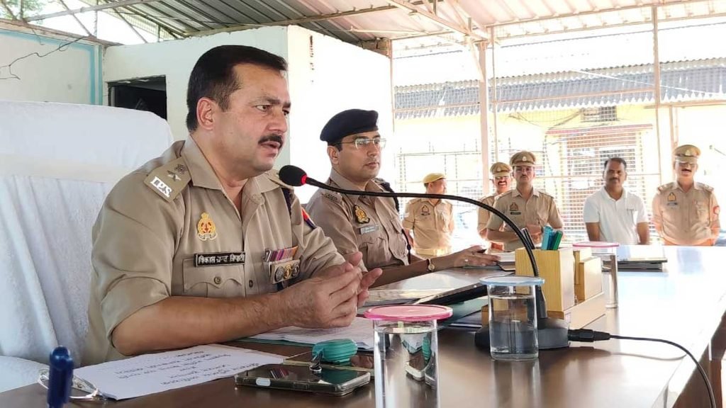SP Vikas Chandra Tripathi Sambhal