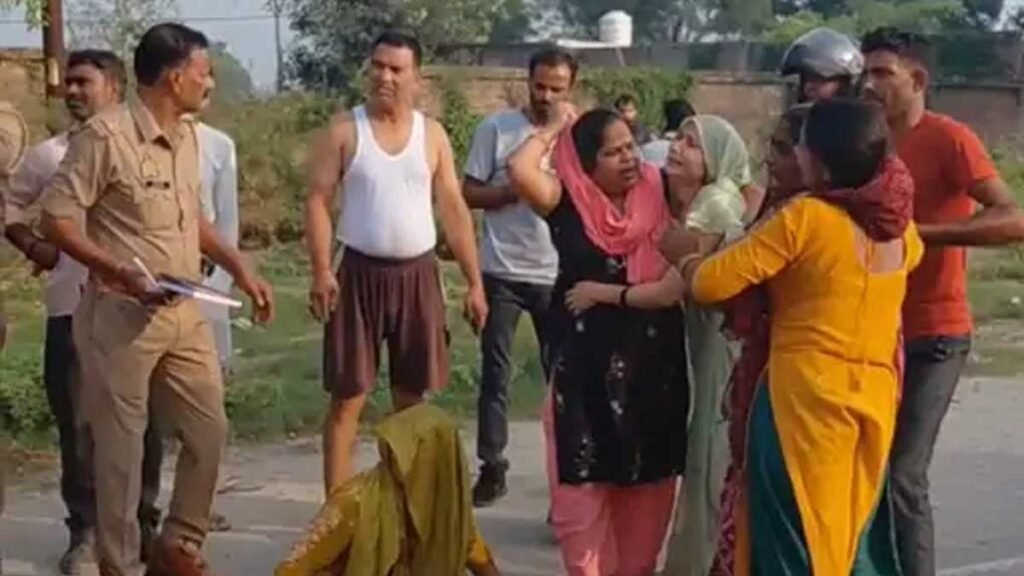 परिवार में मचा कोहराम