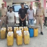 amroha diesel theft gang busted cctv yaksh app 3 arrested