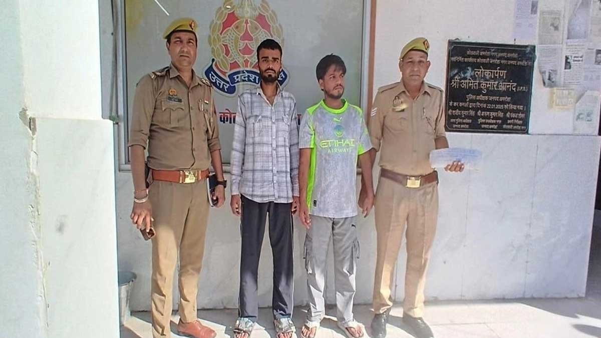 amroha smack smuggling 2 arrested 90 gram smack recovered