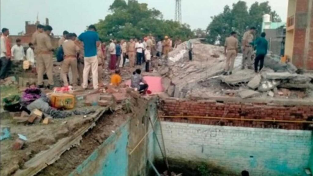 फतेहपुर में सिलेंडर फटने से ताश के पत्तों की तरह ढहे 3 मकान, 4 की दर्दनाक मौत, 200 मीटर तक काँपी धरती!