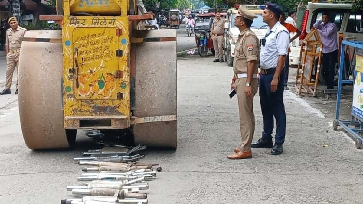 police crackdown on patakha bullet in bijnor