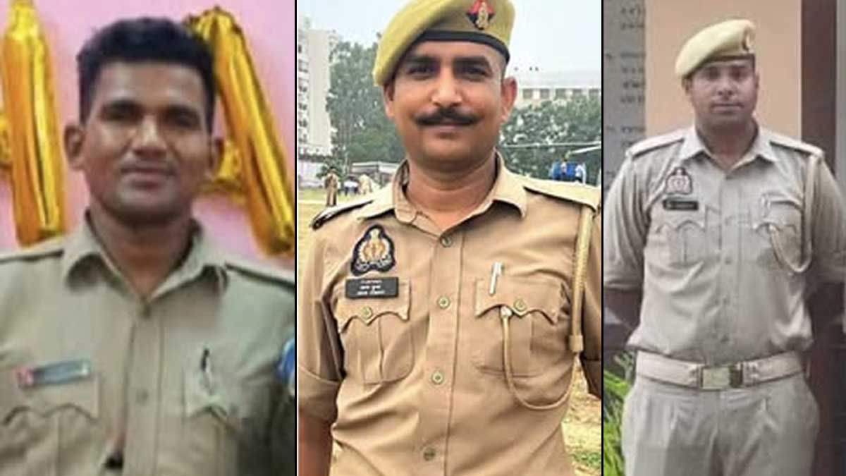 shahjahanpur jeweller smack case 4 policemen suspended