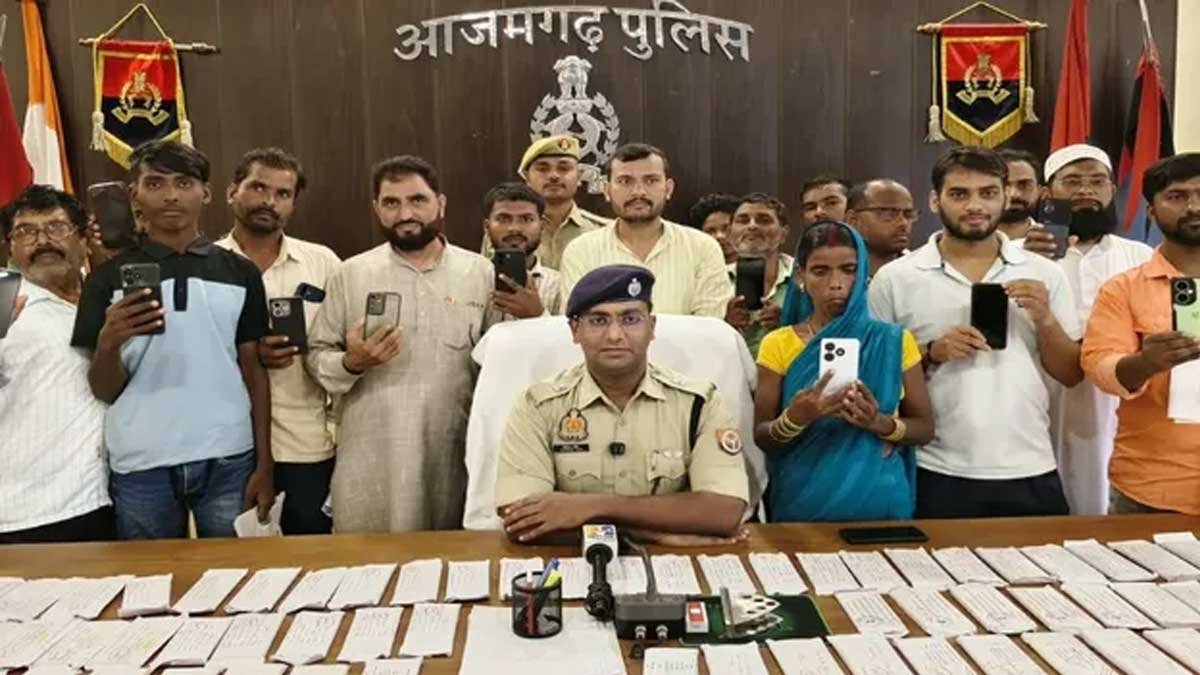 azamgarh News 265 lost mobile phones recovered ceir 6035