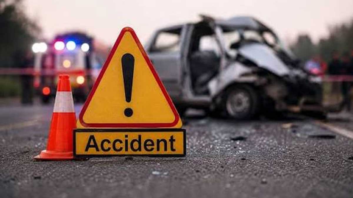 barabanki road accident two youths death