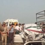 deoria accident cricket players death purvanchal expressway